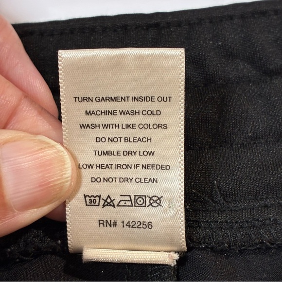 Figs Zamora Jogger Scrub Pants Black Size Small Drawstring Style: W18SW2005 - Picture 7 of 7